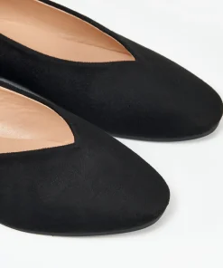 Bailarina Escote Pico Efecto