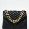 Bolso Acolchado Cadena Efecto