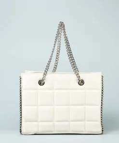 Bolso Acolchado Tachas Efecto