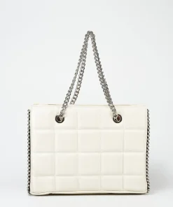 Bolso Acolchado Tachas Efecto