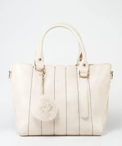 Bolso Bordados Rayas Efecto