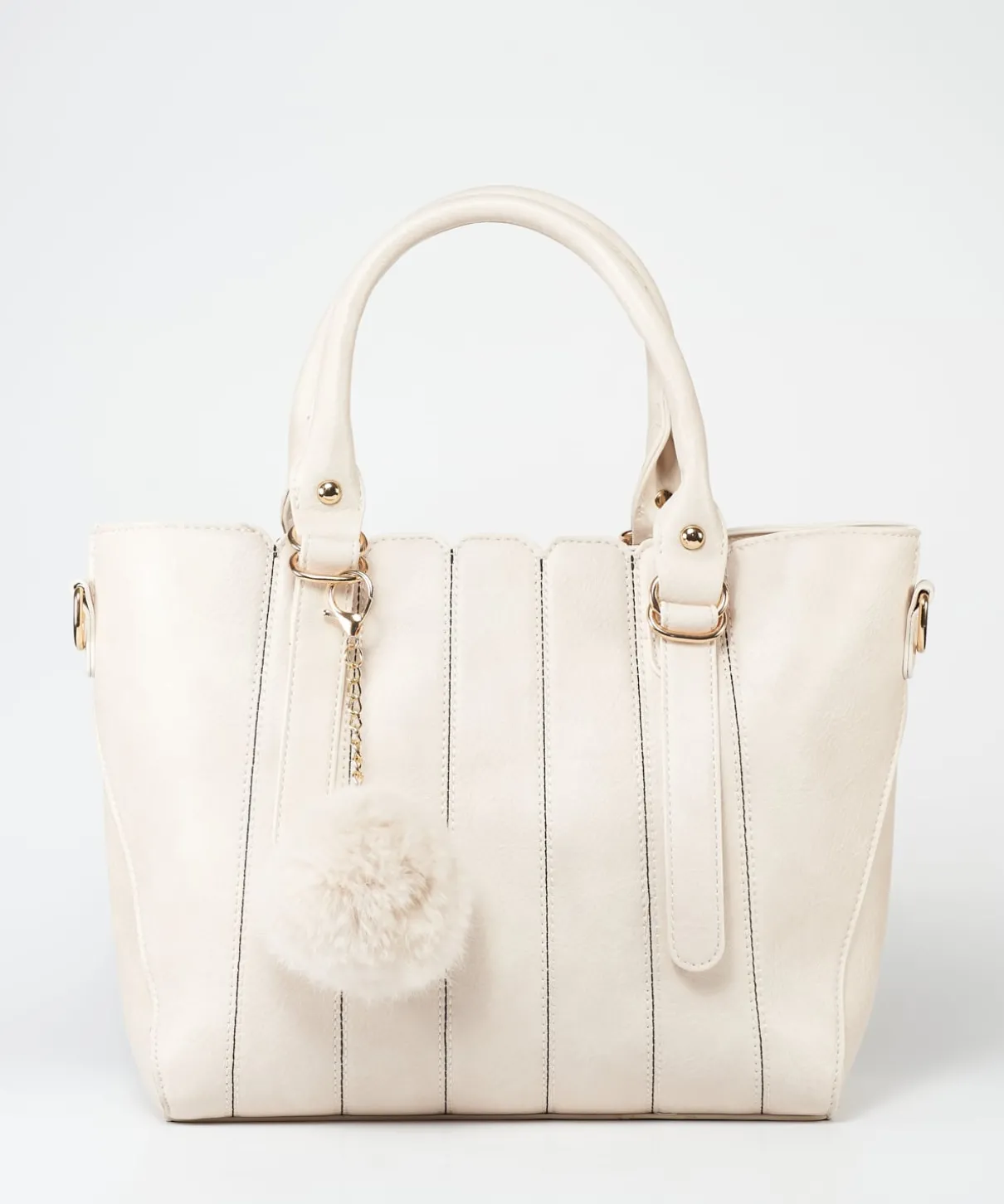 Bolso Bordados Rayas Efecto