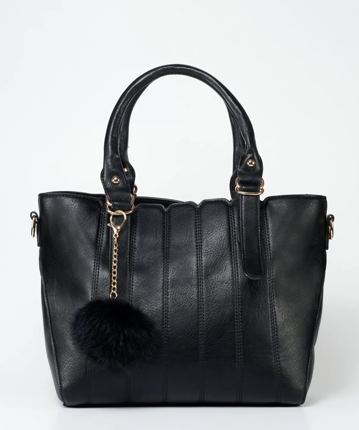 Bolso Bordados Rayas Efecto