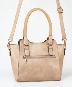 Bolso Detalle Asa Trenzada Efecto