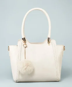 Bolso Detalle Asa Trenzada Efecto