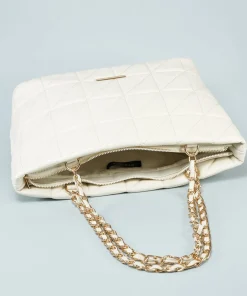 Bolso Shopper Acolchado Efecto