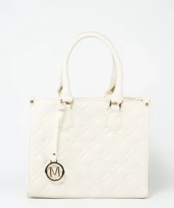 Bolso Shopper Detalle Bordados Efecto