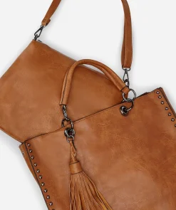 Bolso Shopper Tachas Efecto
