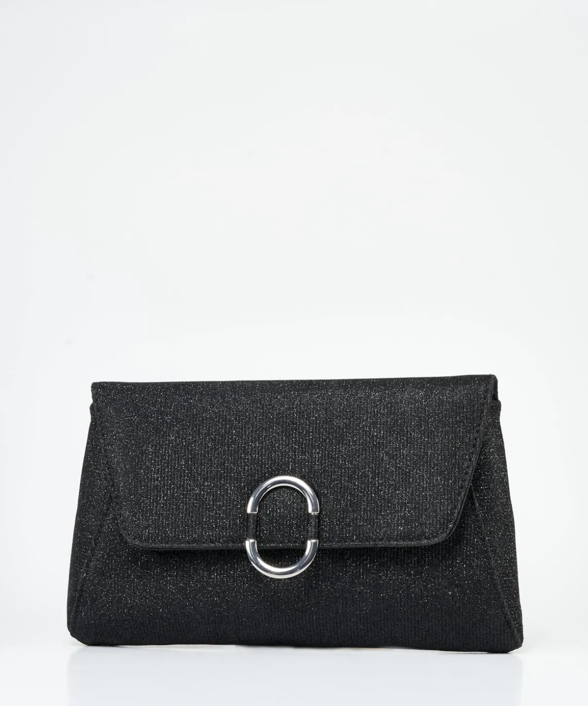 Bolso Solapa Pieza Metalica