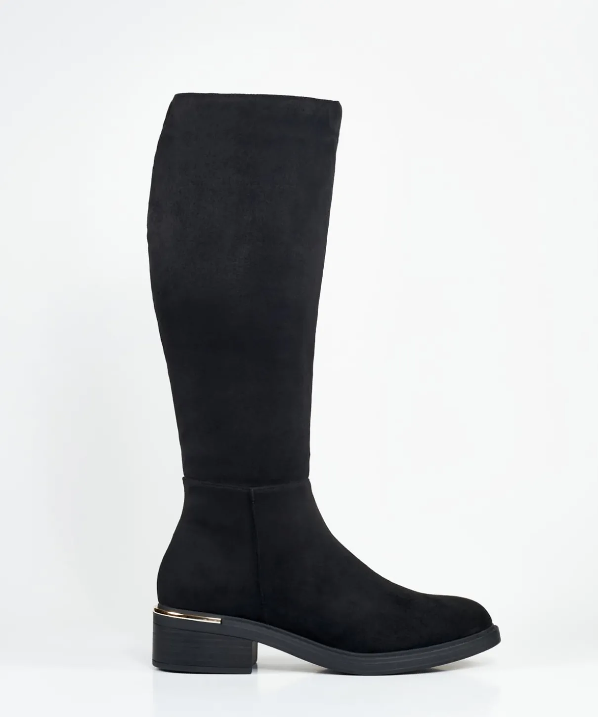 Bota Detalle Metalico Efecto