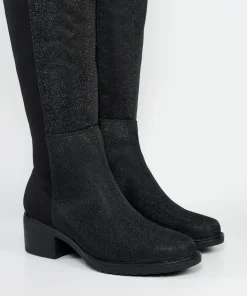 Bota Mosquetera Combinada Efecto