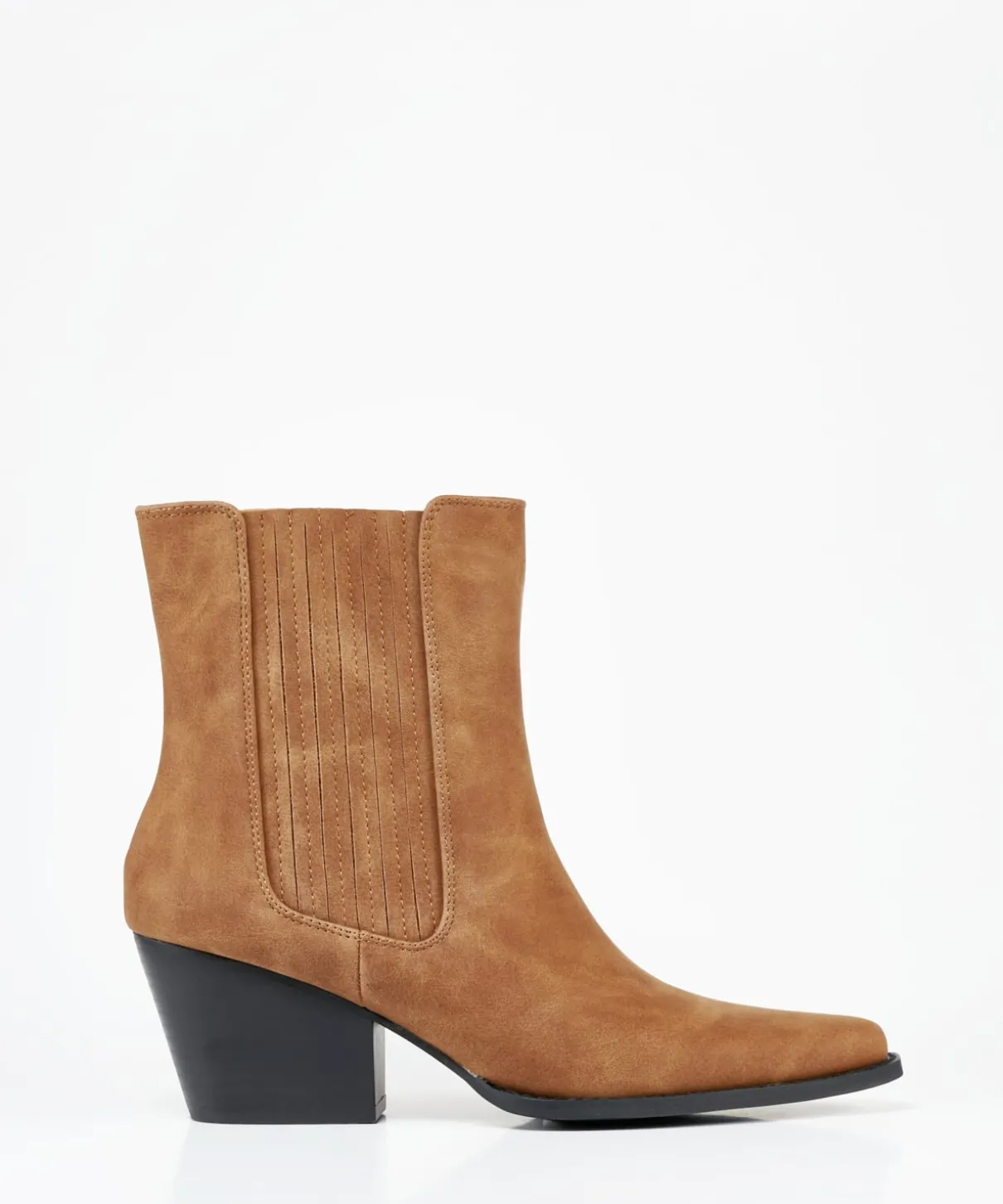 Botin Chelsea Estilo Cowboy Efecto
