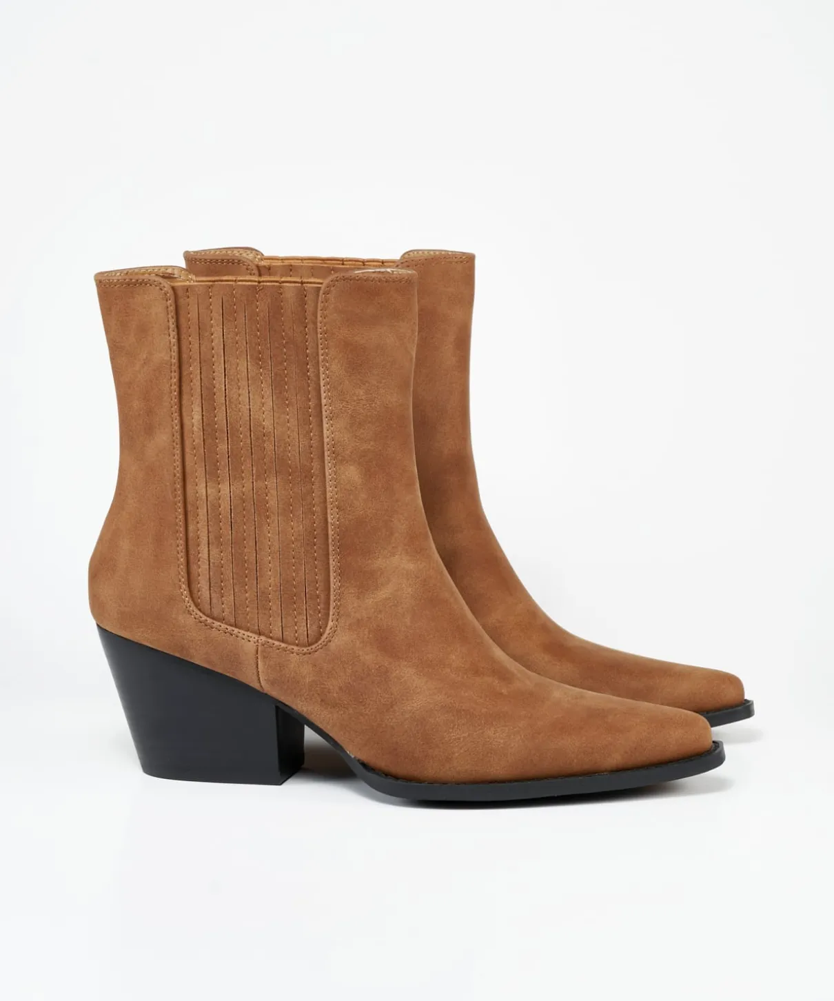 Botin Chelsea Estilo Cowboy Efecto