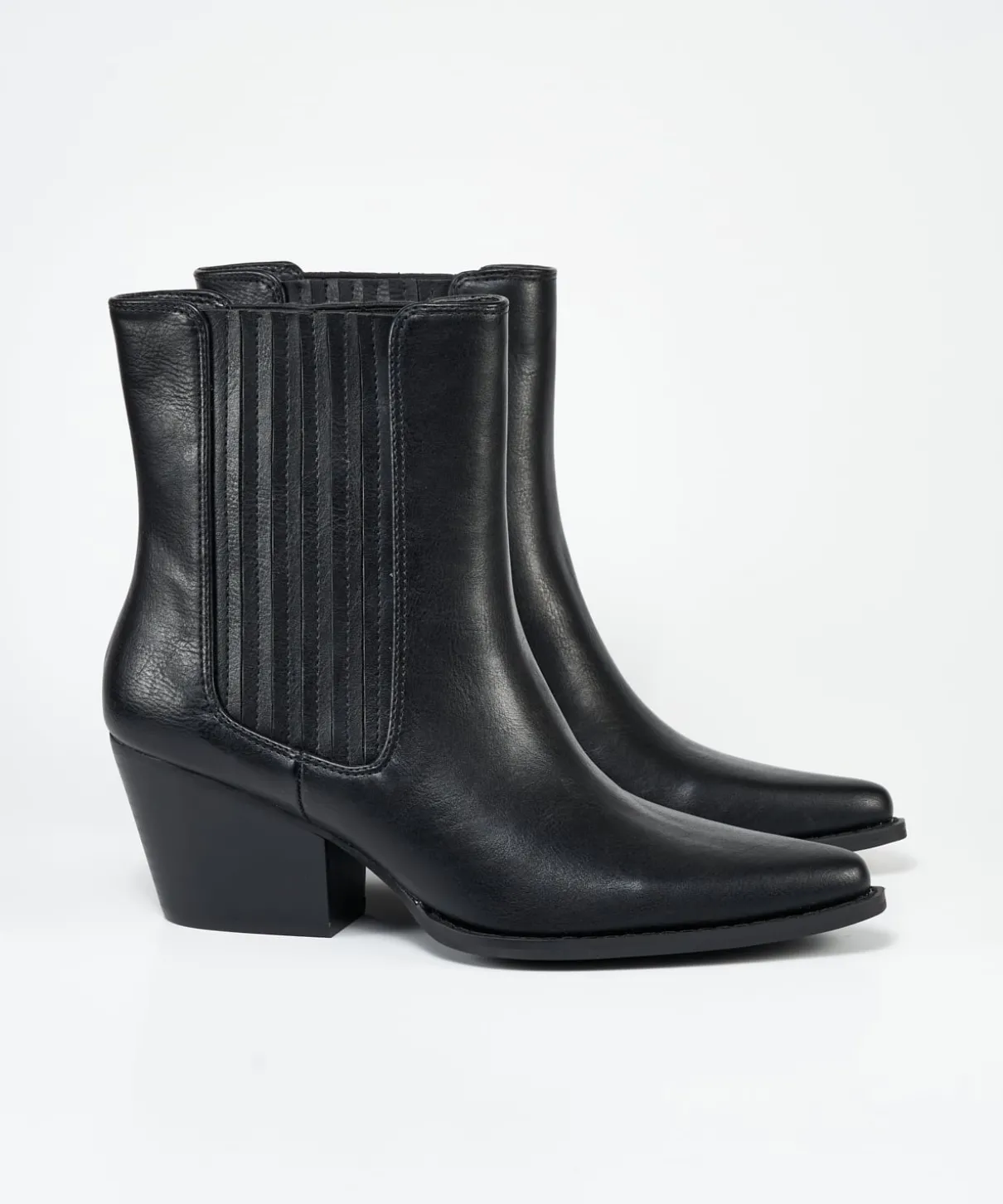 Botin Chelsea Estilo Cowboy Efecto