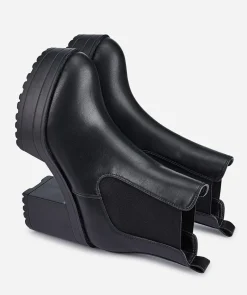 Botin Chelsea Plataforma Alta Efecto