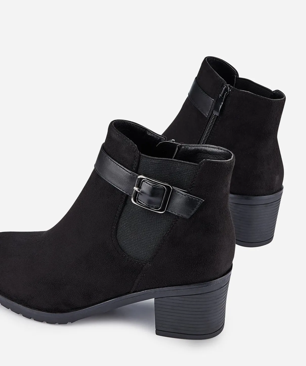 Botin Con Hebilla Efecto