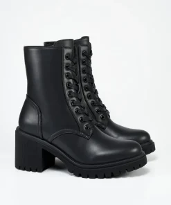 Botin Cordones Plataforma Efecto