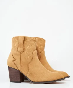 Botin Cowboy Bordado Efecto
