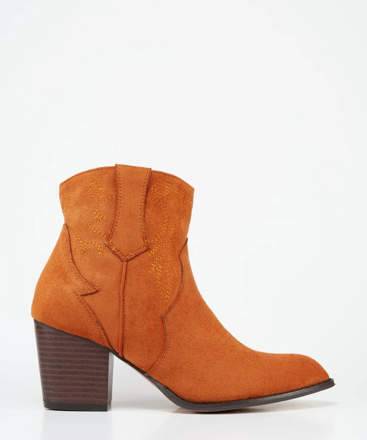 Botin Cowboy Bordado Efecto