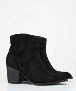 Botin Cowboy Bordado Efecto