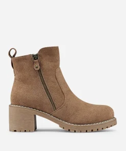 Botin Cremallera Efecto