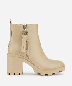 Botin Cremallera Flecos