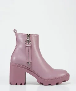 Botin Cremallera Flecos Efecto