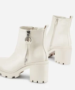 Botin Cremallera Flecos Efecto