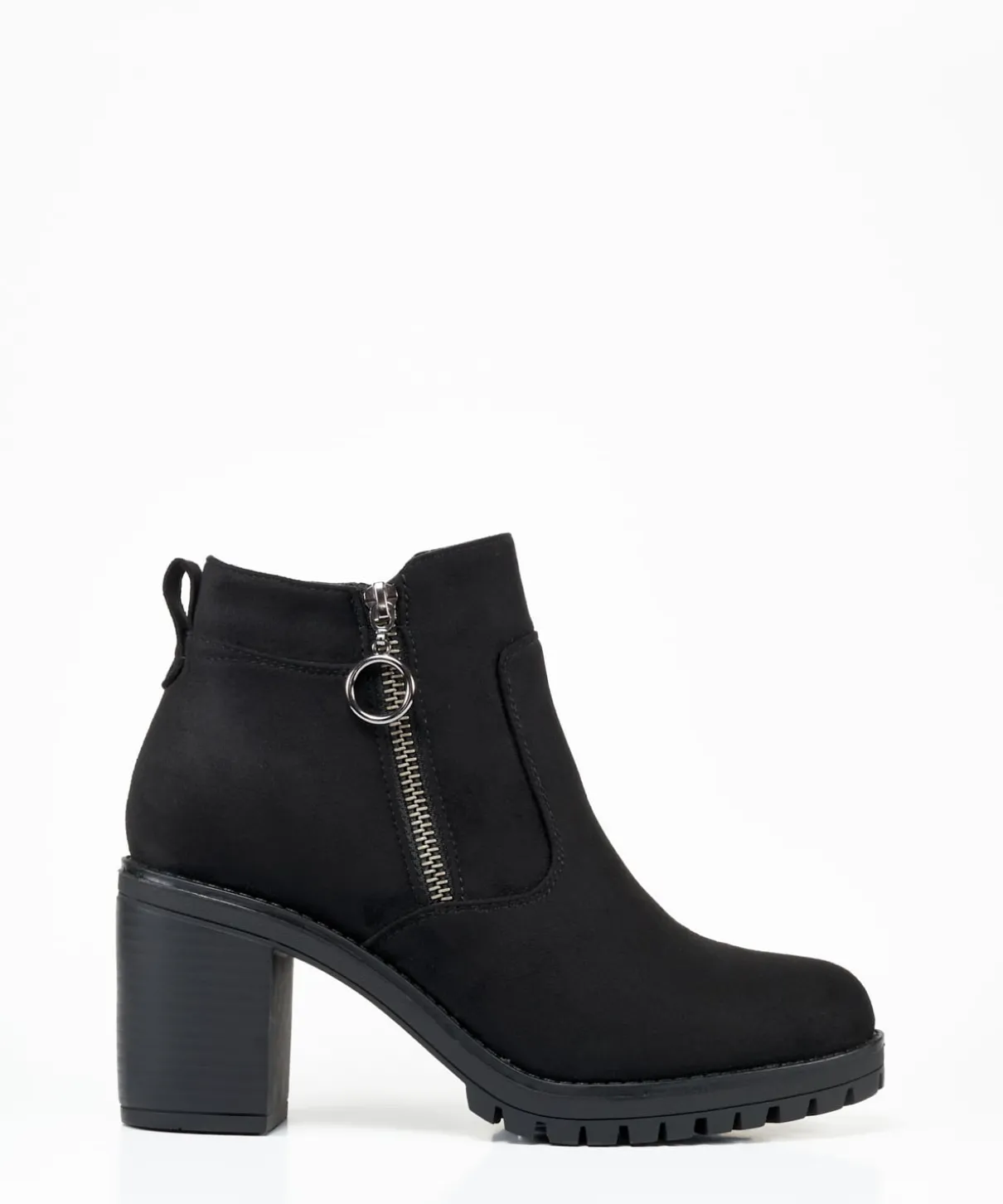Botin Cremallera Lateral Efecto