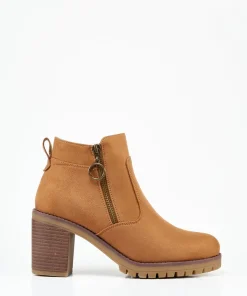 Botin Cremallera Lateral Efecto