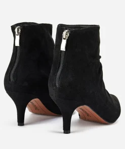 Botin Cremallera Trasera Efecto