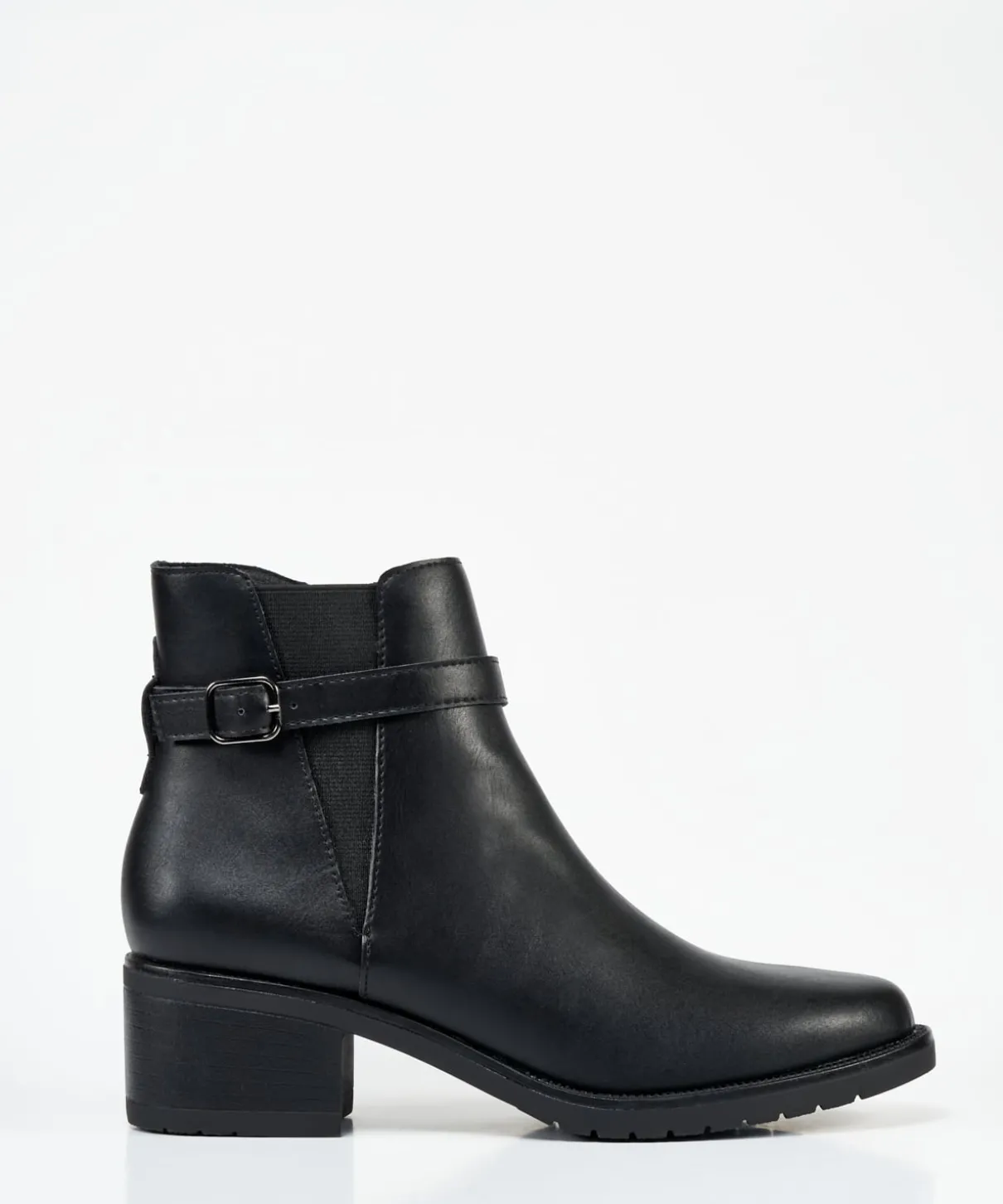 Botin Detalle Hebilla Efecto