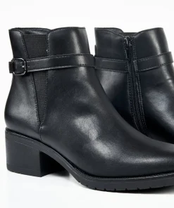 Botin Detalle Hebilla Efecto