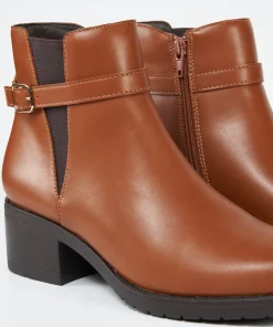 Botin Detalle Hebilla Efecto