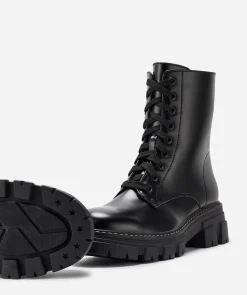 Botin Detalle Pespuntes Efecto