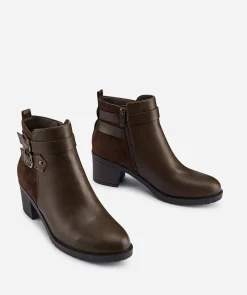 Botin Doble Hebilla Efecto