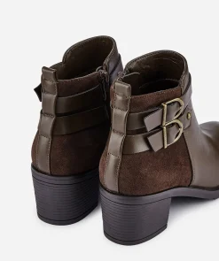 Botin Doble Hebilla Efecto
