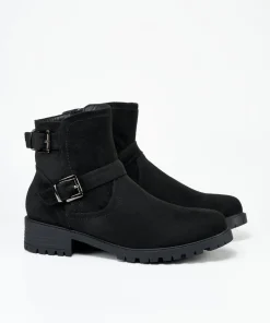 Botin Doble Hebilla Efecto