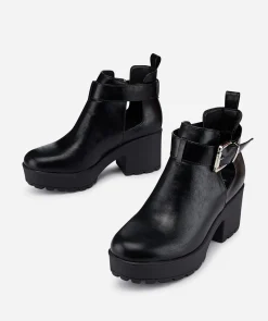 Botin Hebilla Abertura Lateral Efecto