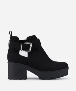 Botin Hebilla Abertura Lateral Efecto
