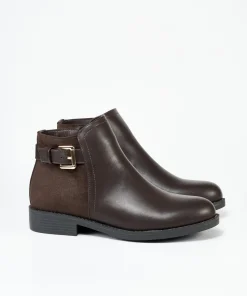 Botin Hebilla Combinada Efecto