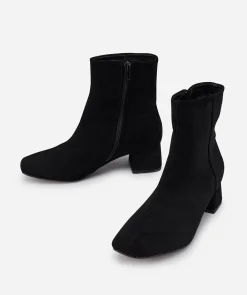 Botin Tacón Cuadrado Efecto