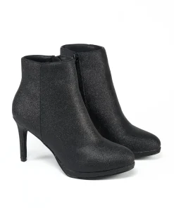 Botin Tacón Fino Efecto