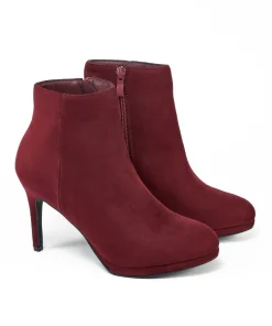 Botin Tacón Fino Efecto