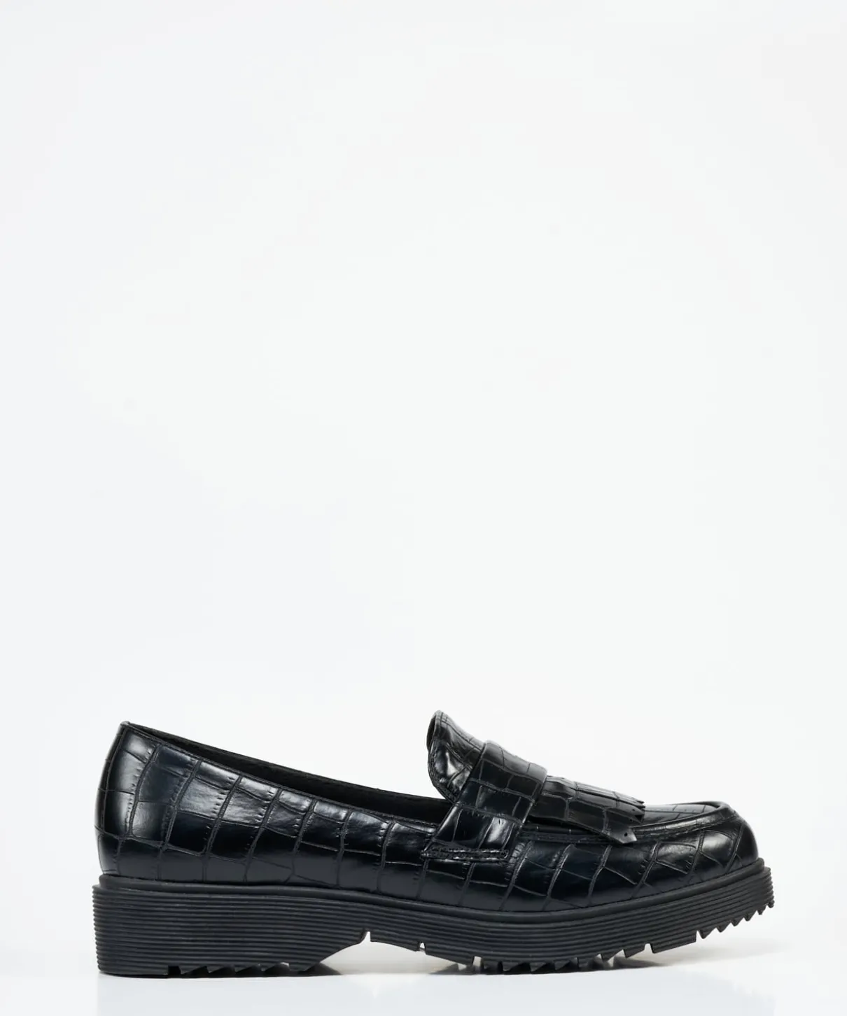 Mocasin Detalle Flecos Efecto