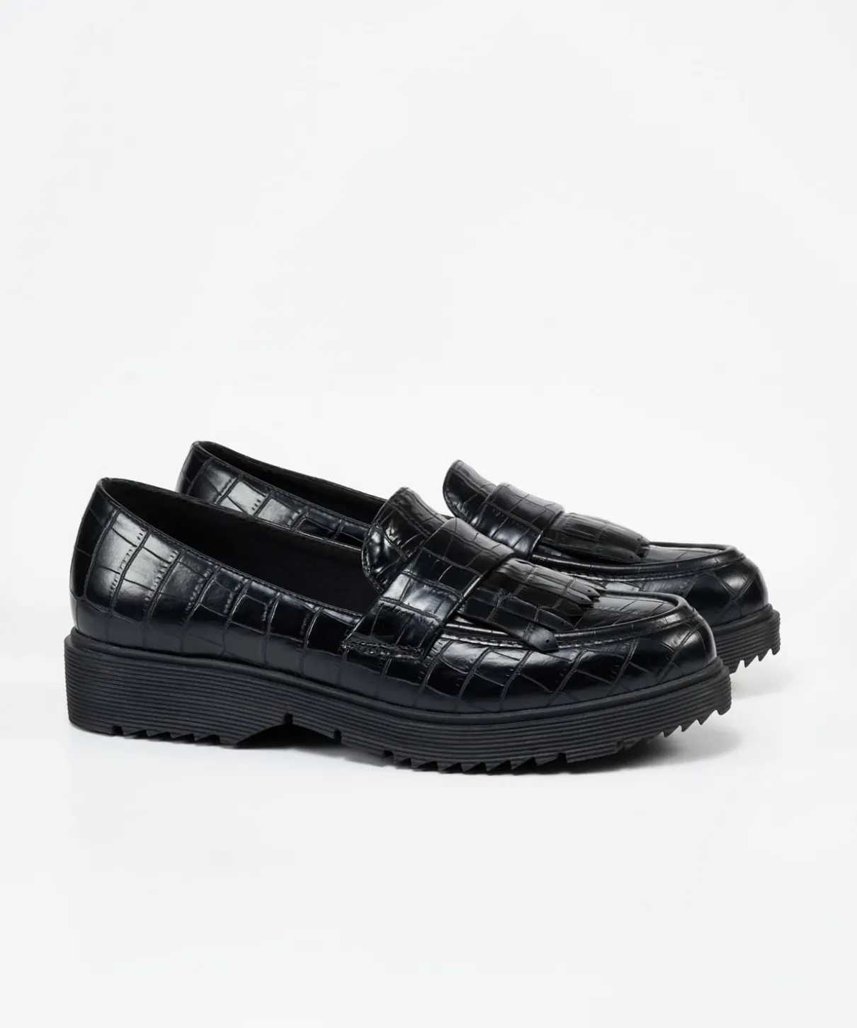 Mocasin Detalle Flecos Efecto