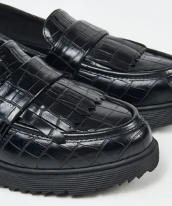 Mocasin Detalle Flecos Efecto