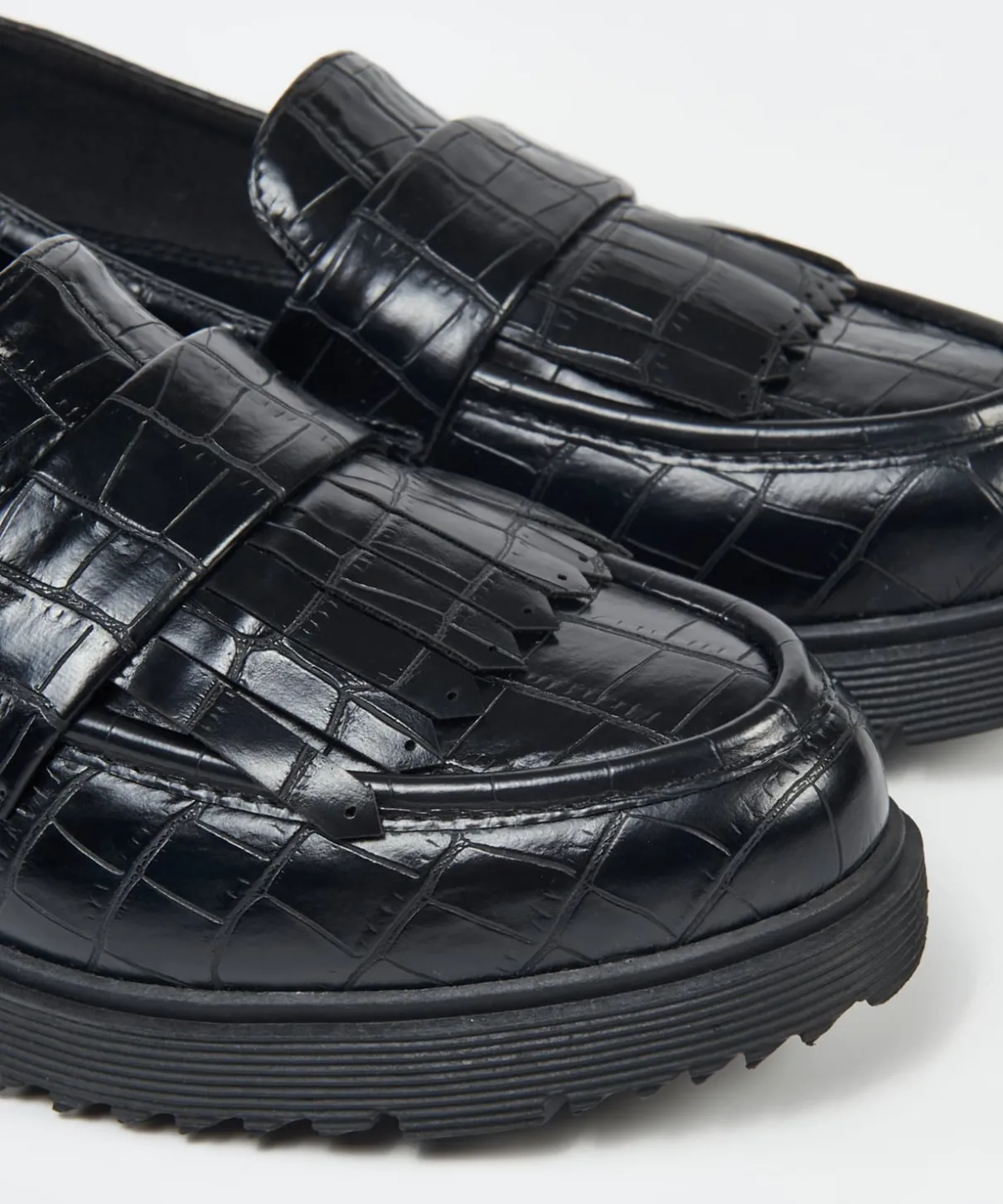 Mocasin Detalle Flecos Efecto
