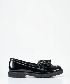 Mocasin Flecos Y Borlas Efecto