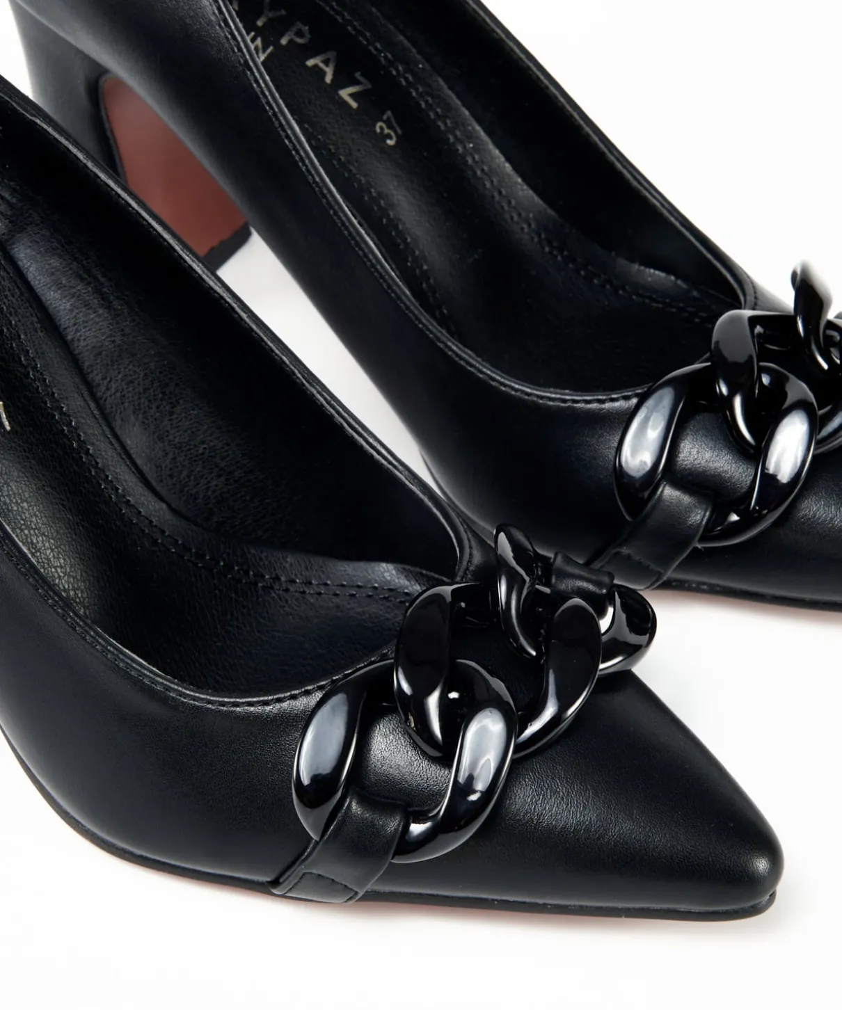 Zapato Salon Cadena Efecto